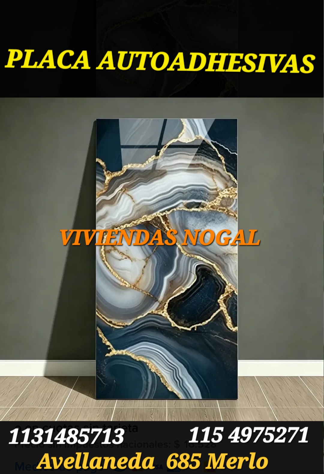 PLACA AUTOADHESIVAS